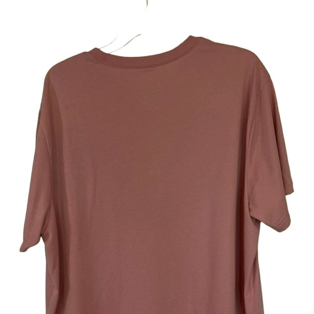 George Set of 2 Men's Short Sleeve Crew Neck Pullover Tees Size 2XL Orange/Pink - Picture 3 of 13